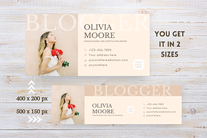 Blogger Email Signature Kit Branding