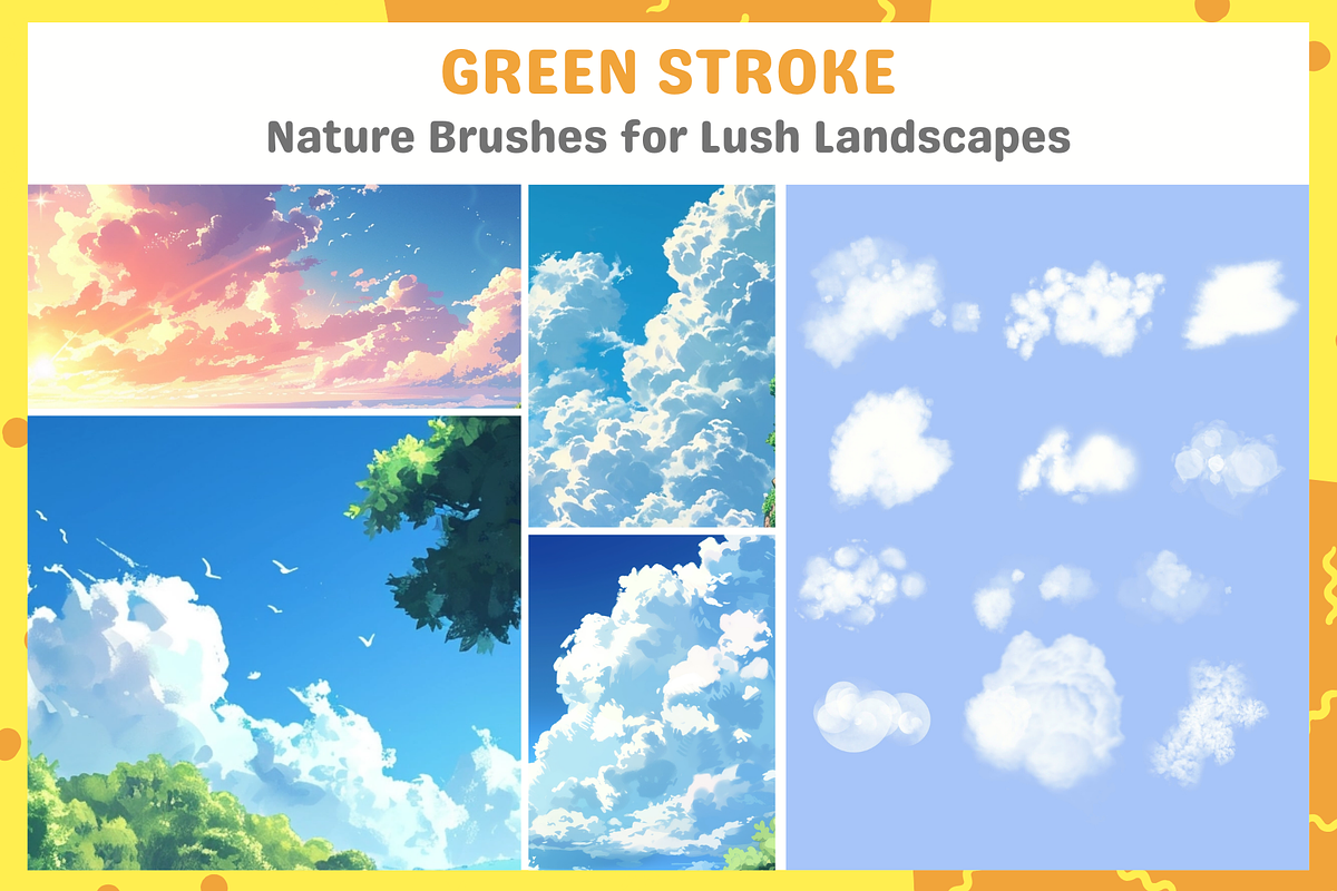 134 Premium Nature Brushes, a Brushes & More by nikiartcorner (Photo 3 of 7)