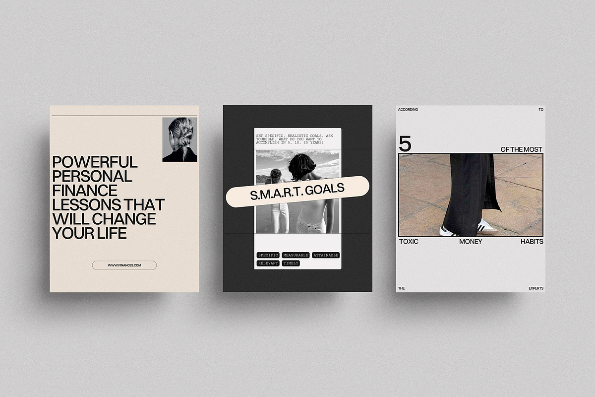 Financial Coach Instagram Template, a Social Media Template by Moscovita Studio (Photo 12 of 15)