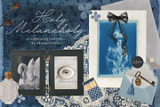 Holy Melancholy Scrapbooking Collage, an Object Graphic by alenaganzhela (Thumbnail 1 of 9)