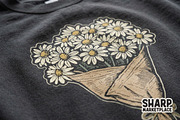 Vintage Daisy Bouquet Wrapped In, an Object Graphic by SharpMarketplace (Thumbnail 5 of 5)