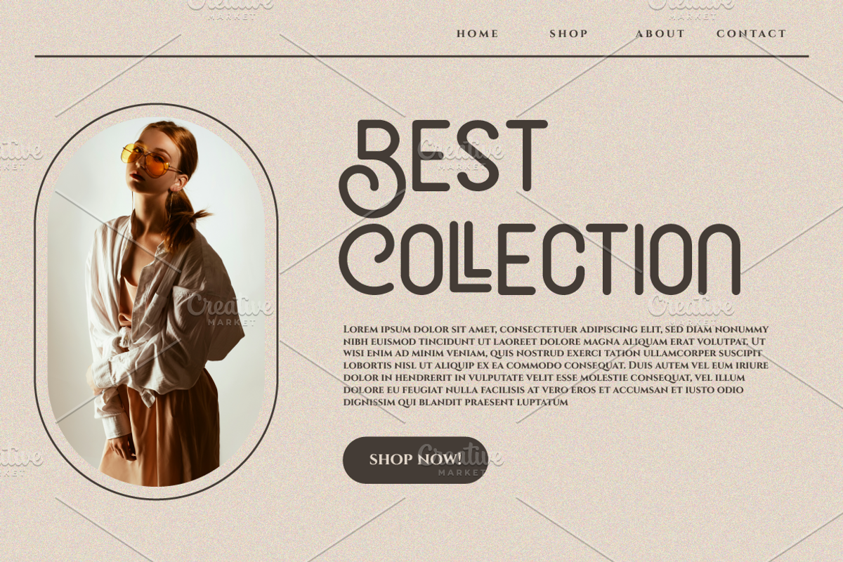 Bentto Elegant Premium Font, a Sans Serif Font by Artiveko (Photo 2 of 7)