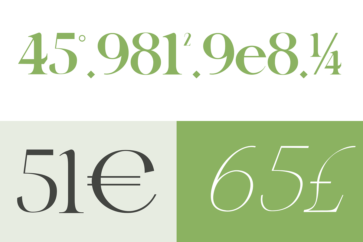 Gretha Family | 14 font family, a Serif Font by Jolicia Type (Photo 10 of 12)