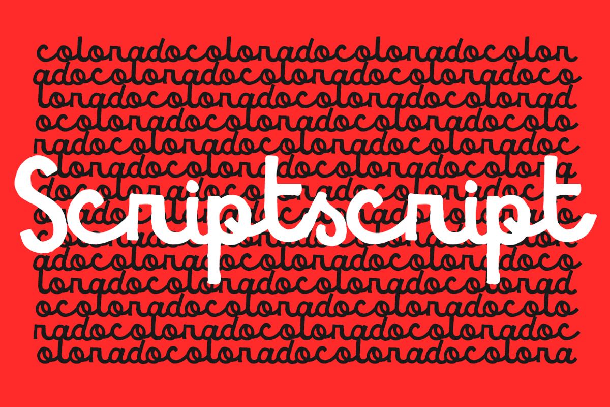 Colorado — Script Font preview 4
