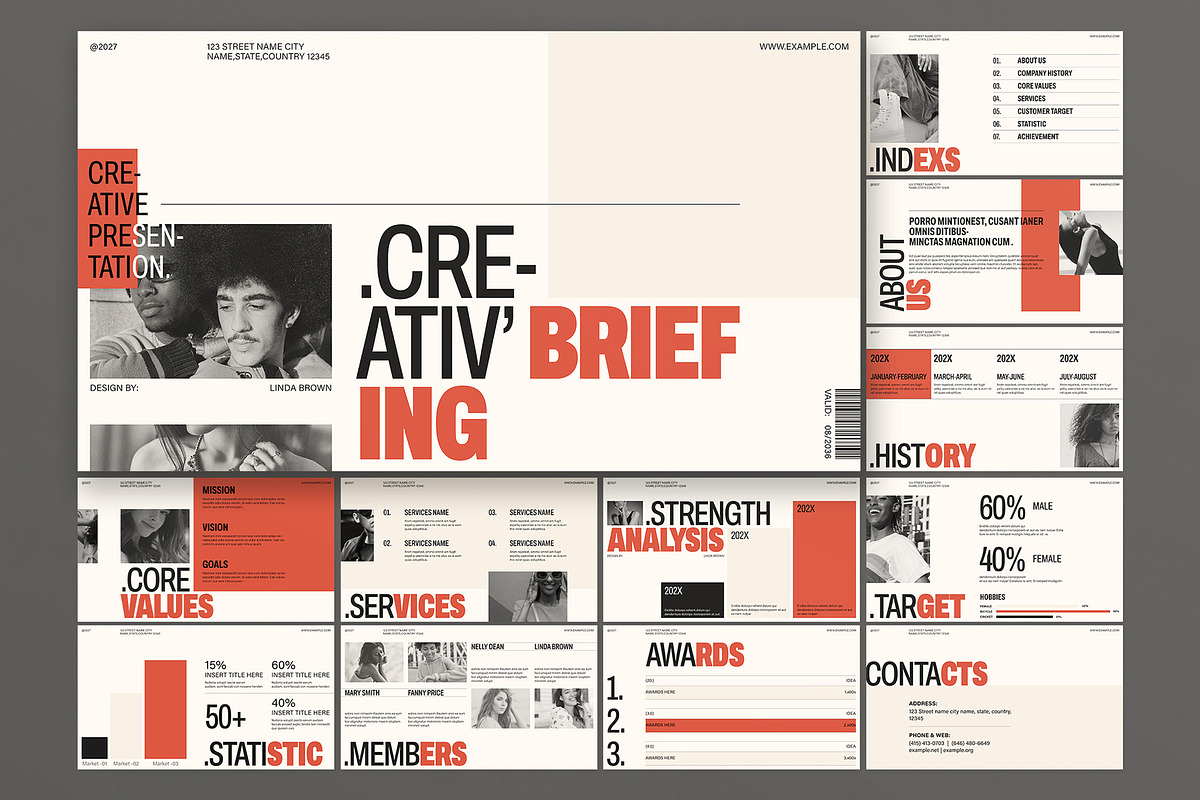 Corporate Business Presentation, a Presentation Template by E-Type (Photo 1 of 4)