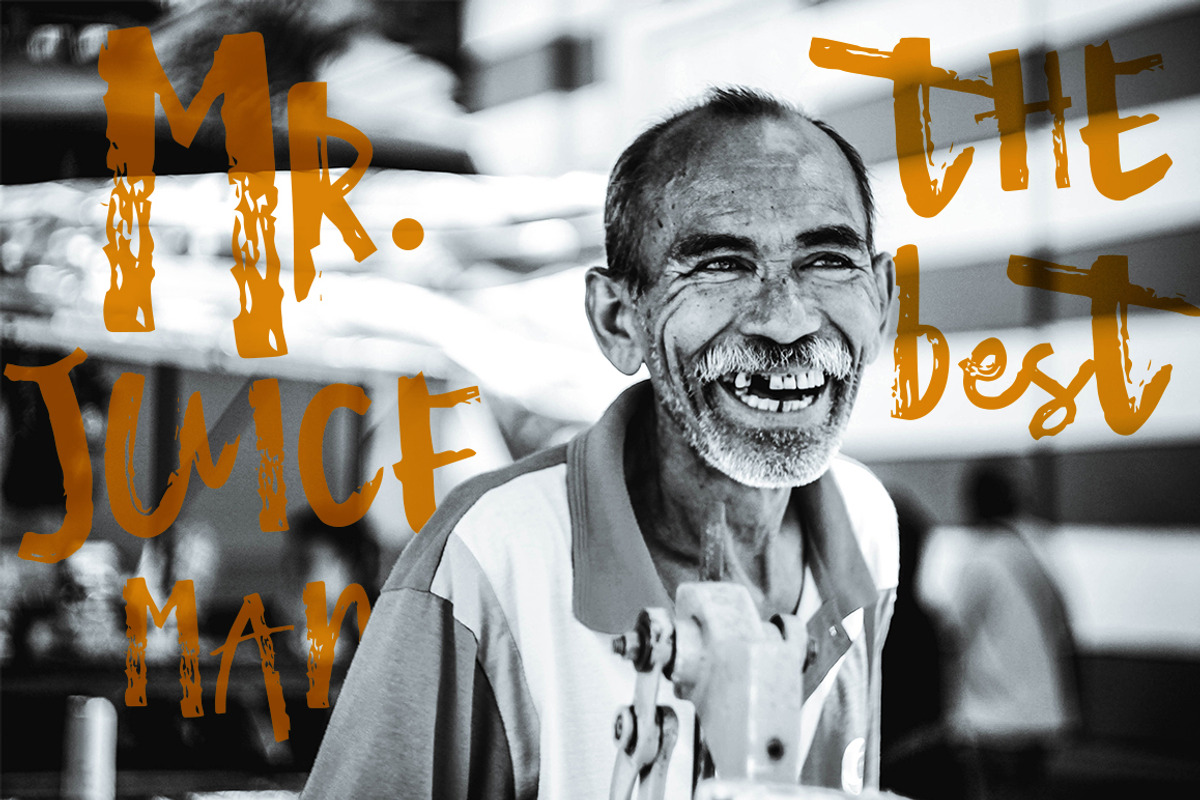 Venezuela - Dry brush font preview 6
