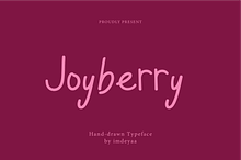 Joyberry - Handwritten Font