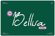 CS Bellisa Pixel, a Handwritten Font by Craft Supply Co. (Thumbnail 1 of 8)