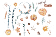 Dried Orange Christmas Spices, a Decorative Illustration by plaidGecko (Thumbnail 2 of 6)