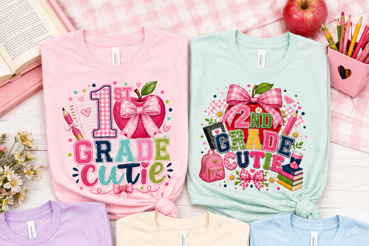 Preppy Back to School PNG Bundle, an Object Illustration by HeavensStar (Photo 8 of 8)
