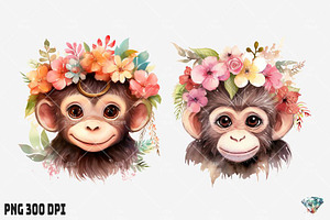 Boho Monkey Flowers