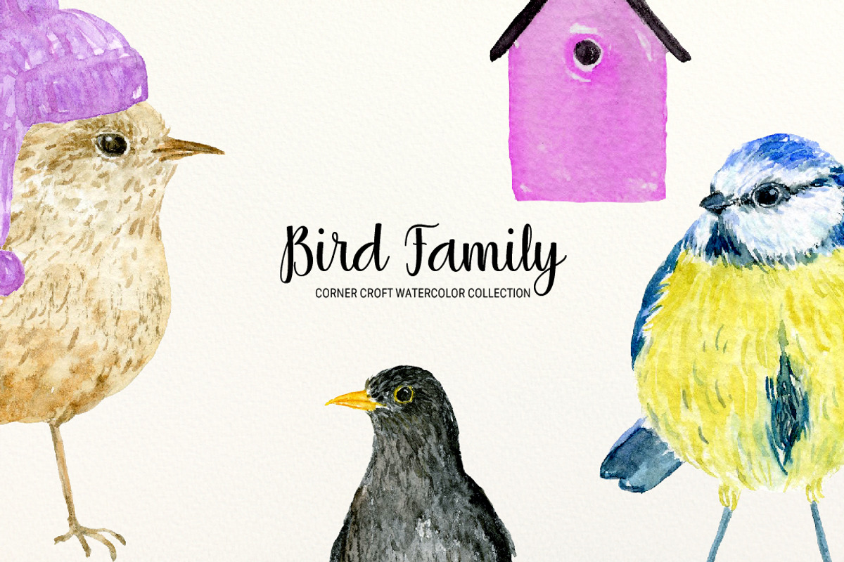 Bird Family Illustration, a Person Illustration by Corner Croft (Photo 8 of 12)