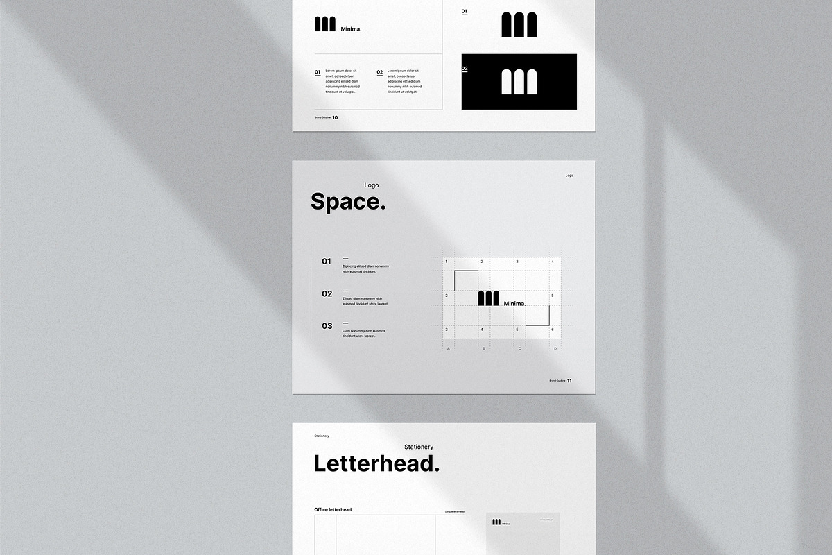 Minimal Brand Guideline, a Brochure Template by Studio Elevate (Photo 13 of 21)