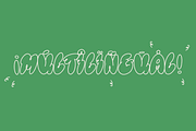COOKIE — multilingual bubble font, a Handwritten Font by Studio Noppo (Thumbnail 7 of 7)