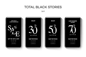 Black Friday sale UI Kit