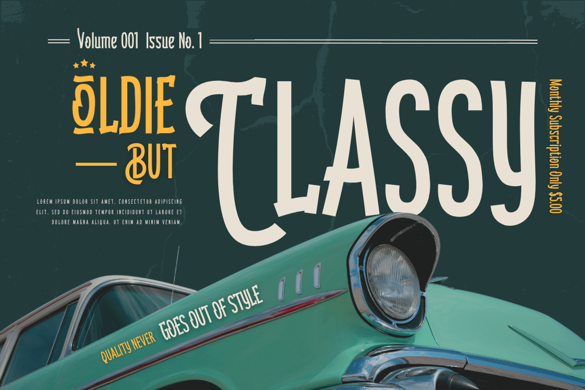 Kebroon | Retro Condensed Font, a Sans Serif Font by twinstd (Photo 2 of 13)