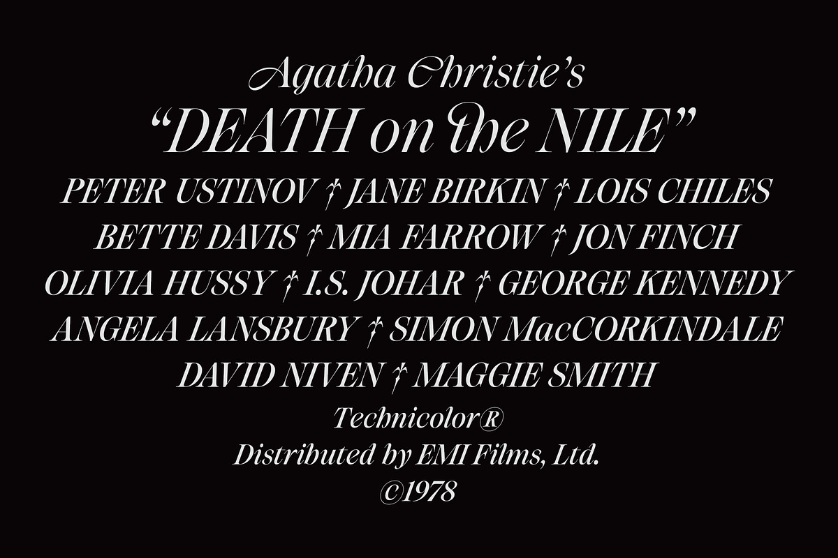 Niven Italic, a Font by Simon Walker (Photo 3 of 9)
