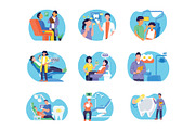 Dentist Vector Illustration Pack, an Illustration by Vector Portal (Thumbnail 3 of 5)