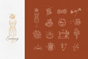 Sewing Handmade, a Decorative Illustration by Anna (Thumbnail 2 of 6)