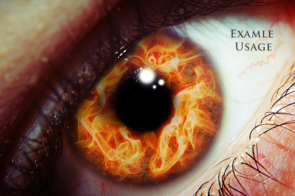 Bundle 11 Fire Overlays, a Decorative Illustration by xresch (Photo 4 of 6)