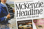 McKenzie Headline Nineties Font, a Serif Font by Mysterylab Designs (Thumbnail 1 of 9)