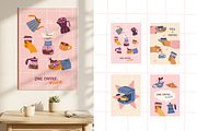 Coffee Shop Hand Drawn Clipart, a Decorative Illustration by Heartwarming Art (Thumbnail 8 of 9)