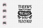 teacher typographic svg bundle., a Graphic by Uniquesvg99 (Thumbnail 5 of 21)