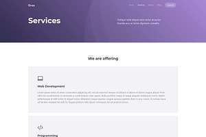 Orus Responsive Agency Template