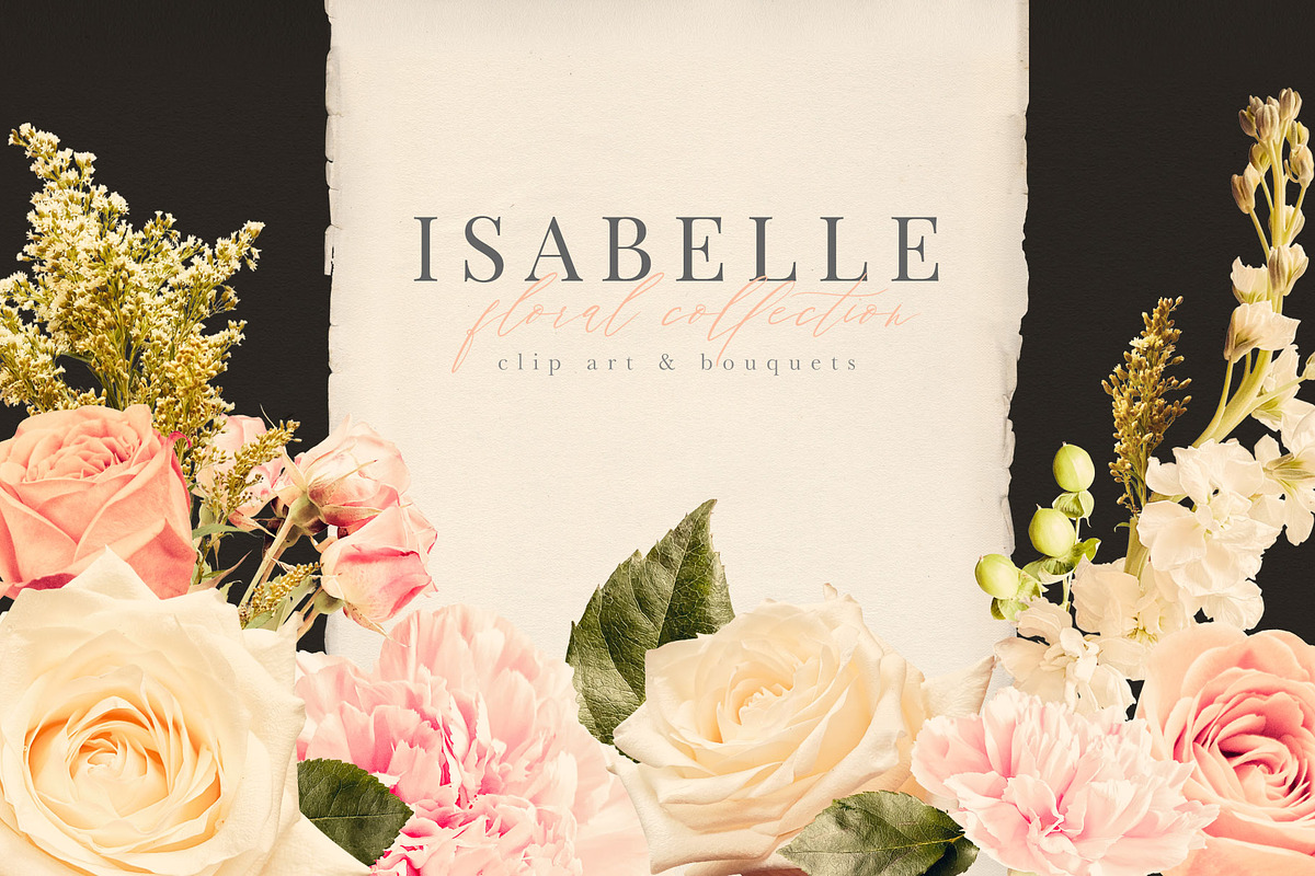 Isabelle Clip Art Floral Collection, an Object Graphic by Eclectic Anthology (Photo 5 of 10)