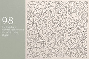 Abstract Floral collection, an Illustration by Anna.Klets (Thumbnail 2 of 12)