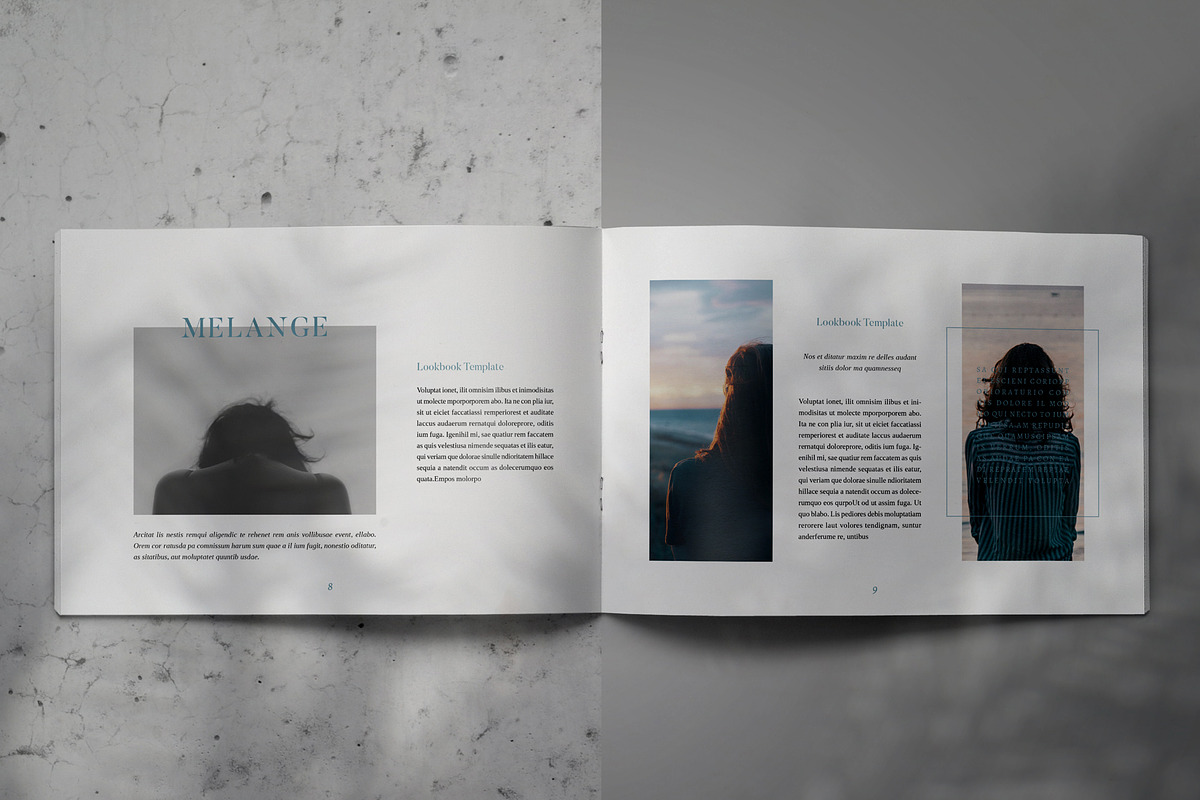 MELANGE - Brochure Lookbook Template, a Brochure Template by Indotitas (Photo 5 of 9)