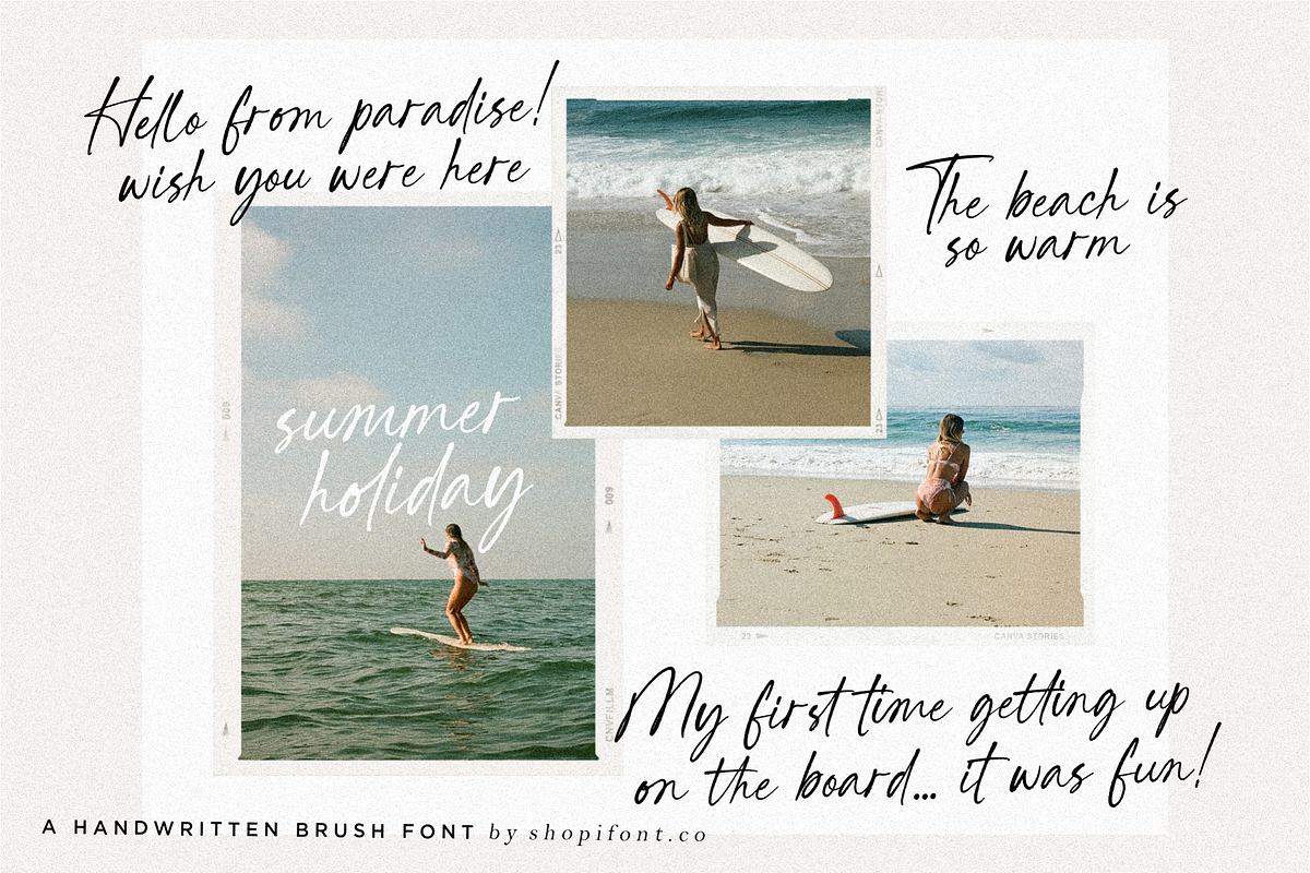 Seraphica Tropise, a Script Font by Shopifont.co (Photo 9 of 13)