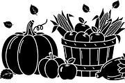 Thanksgiving Harvest SVG Bundle, an Illustration by Designs_River (Thumbnail 20 of 48)