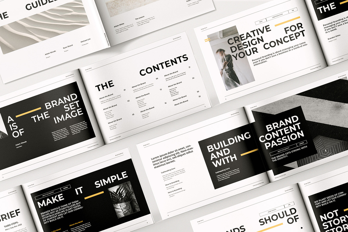 Beige Brand Guidelines, a Presentation Template by Analogi Studio (Photo 1 of 14)