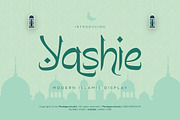 Yashie | Arabic Display Font, a Symbol Font by Pentagonistudio (Thumbnail 1 of 10)