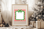 Christmas Coquette Frame Clipart, an Illustration by Libby Wishes (Thumbnail 6 of 8)