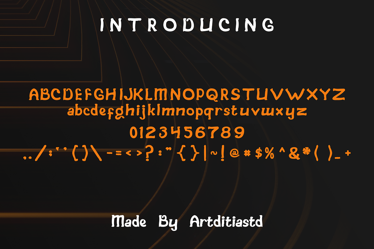 Ranggen font, a Handwritten Font by artditiastd (Photo 2 of 3)