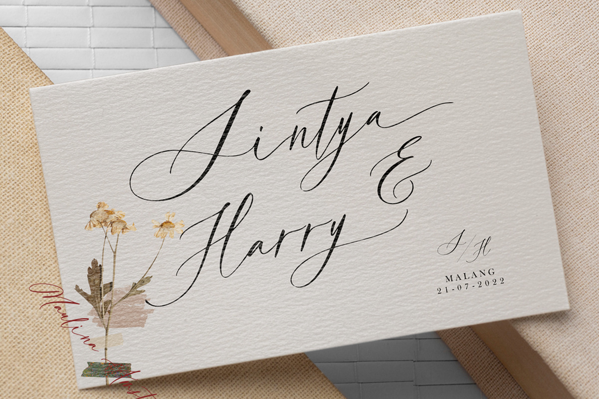 Bitter Love - Modern Calligraphy, a Script Font by Bale Type (Photo 3 of 10)