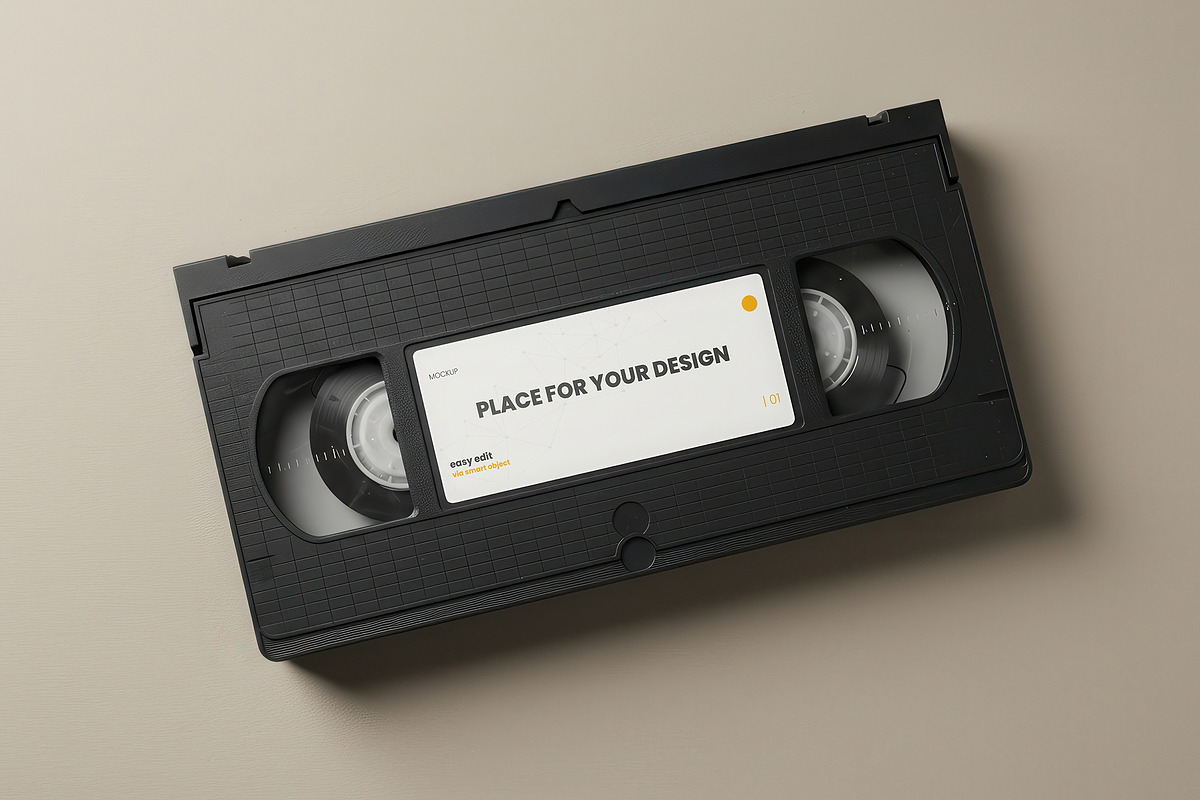 Vintage Cassettes Storage Mockups, a Mockup by Luuqas Design (Photo 5 of 5)
