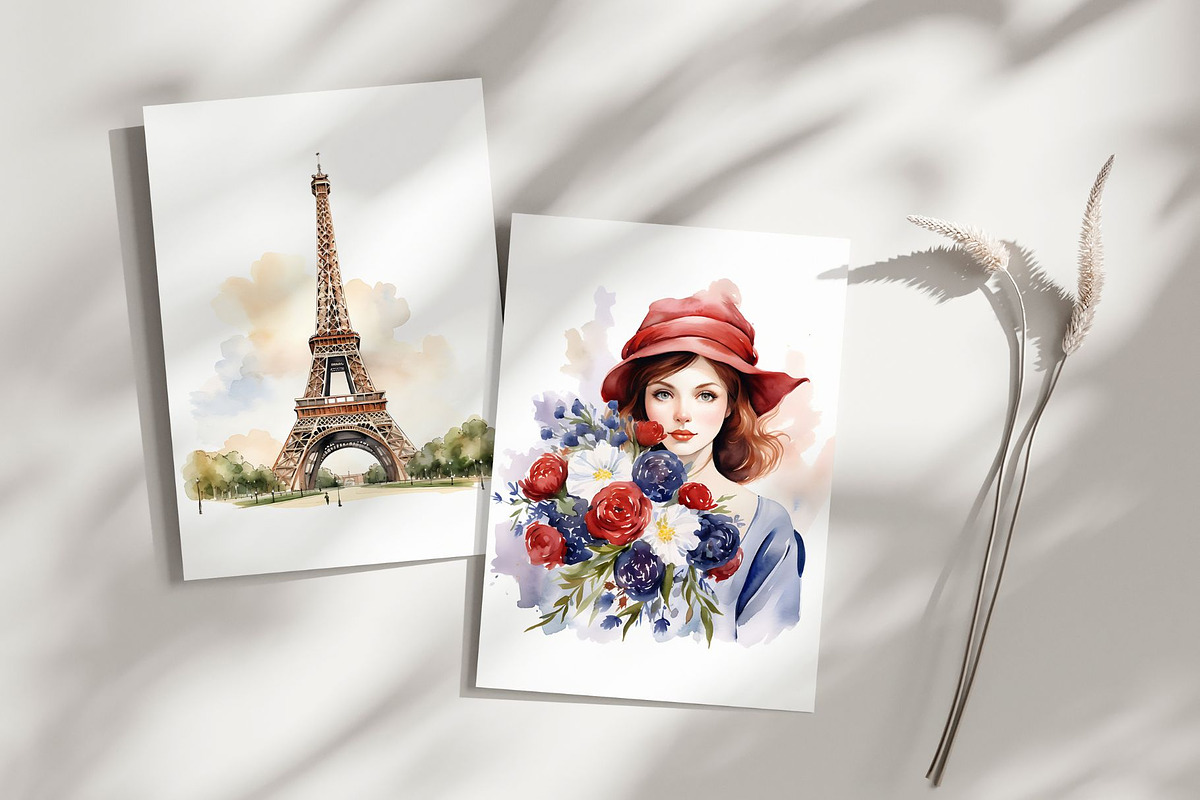 French Vibes Collection, an Object Illustration by Anna Design Studio (Photo 13 of 14)