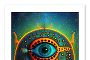 Dage Collection · Shaman Vision, a Decorative Illustration by milatovar (Thumbnail 14 of 19)