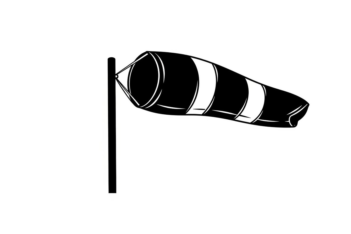 Minimal Windsock Silhouette Set, a Graphic by hafijul (Photo 4 of 13)