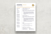 Resume, a Resume Template by DesignDevisers (Thumbnail 3 of 10)