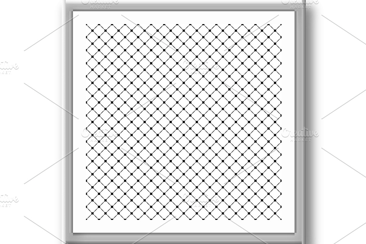 Geometric Seamless Vector Abstract Pattern, a Decorative Illustration by FineArtStudio (Photo 2 of 3)
