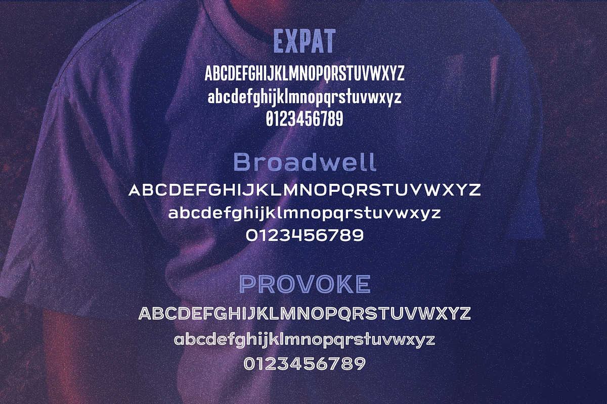 Screen Print Startup Fonts Bundle preview 5