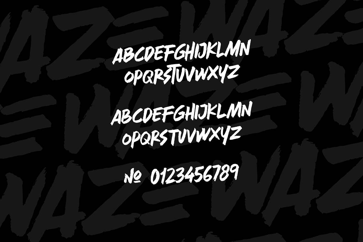 WAZE, a Blackletter Font by Negara Studio (Photo 3 of 9)