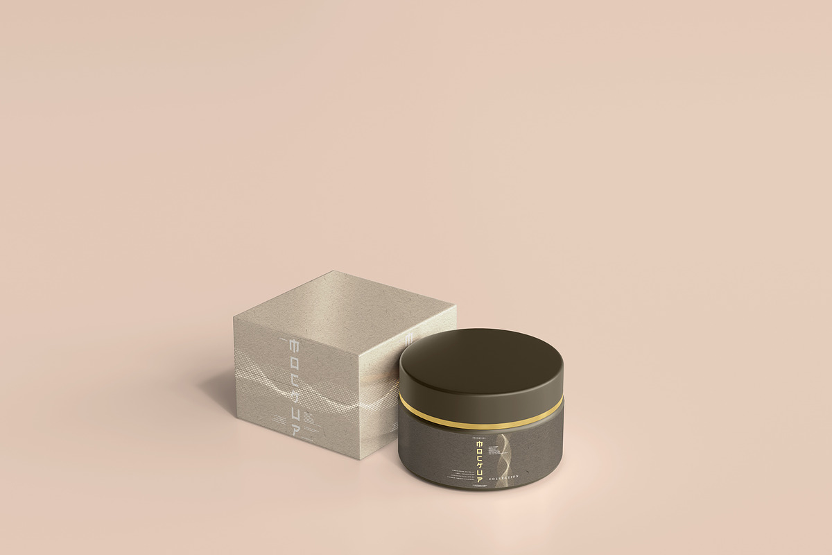 100+ Cosmetic Branding Mockups, a Cups & Container Mockup by pmvch (Photo 28 of 102)