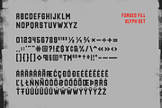 Forged Font Family, a Sans Serif Font by Hemphill Co (Thumbnail 7 of 10)