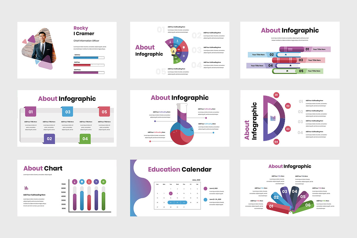 Schoolar - Education Powerpoint, a Presentation Template by TMint Creative