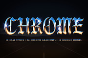 Heavy Metal Chrome Layer Styles, a Layer Style Add-On by PixelMoshpit (Thumbnail 2 of 5)